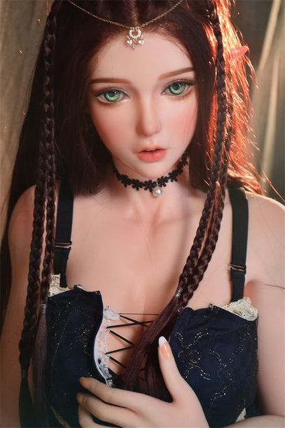 150cm / 4ft11.1 E-cup ELF Princess Silicone Head Sex Doll - Hannah