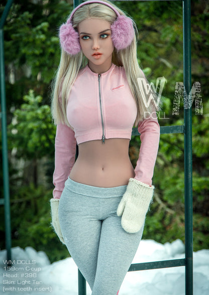 159cm / 5ft2.6 C-cup Teen Blonde TPE Sex Doll - Lucy
