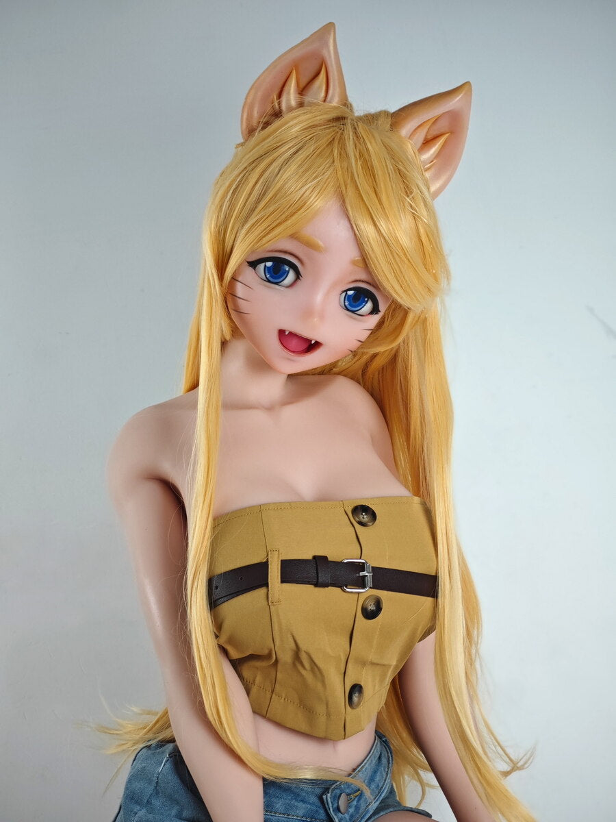 148cm / 4ft10.3 F-cup Furry Animal Silicone Sex Doll - Kako Motoko
