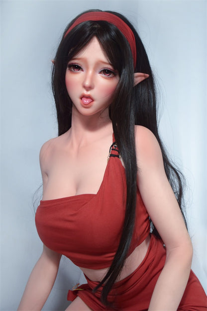 150cm / 4ft11.1 E-cup ELF Hentai Silicone Head Sex Doll - Alice