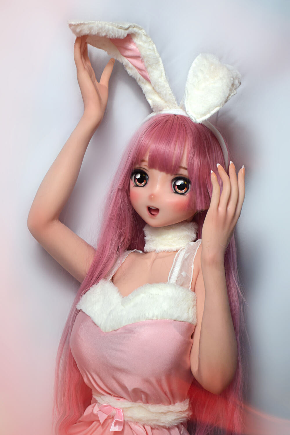 148cm / 4ft10.3 F-cup Furry Animal Silicone Sex Doll - Izumi