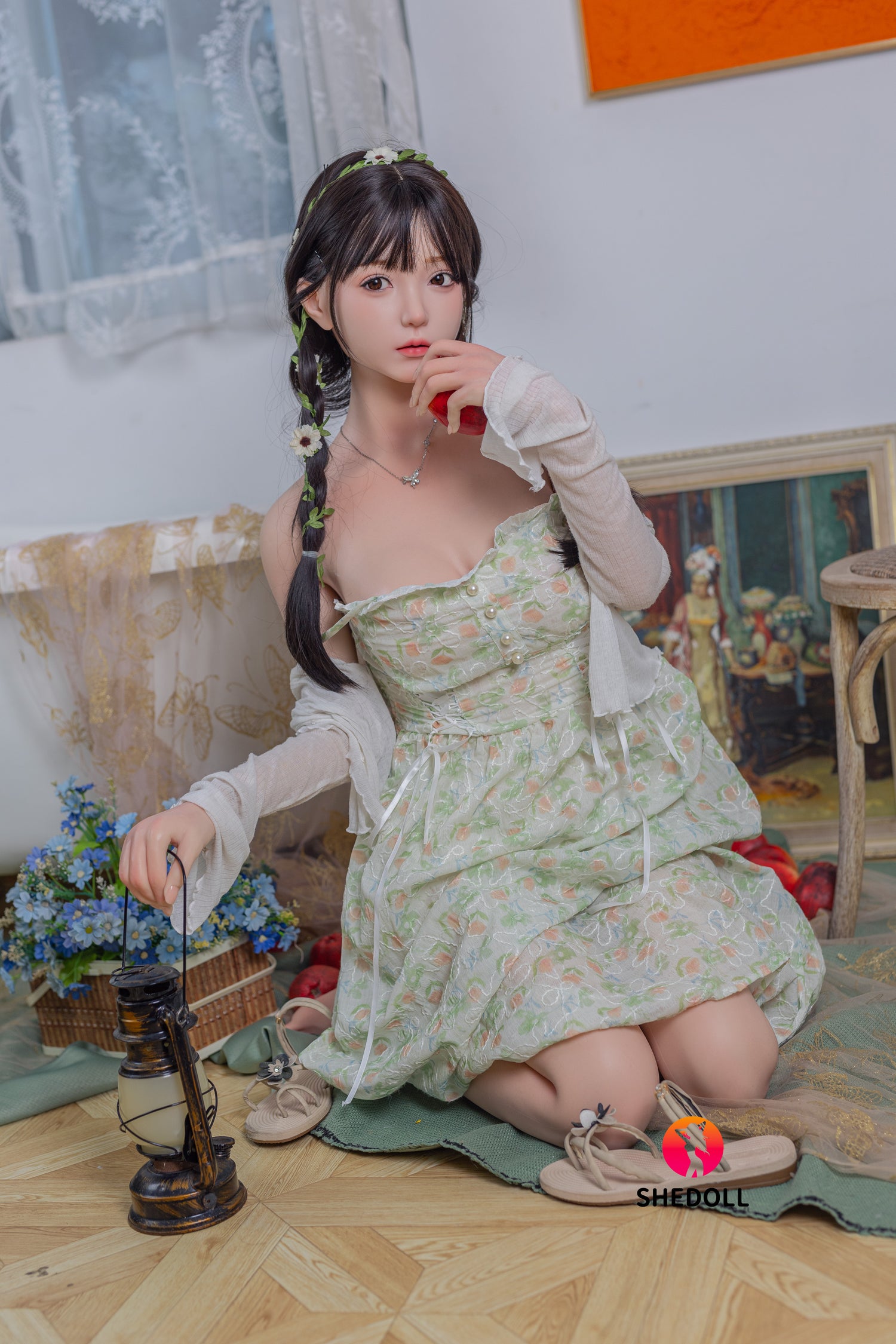158cm / 5ft2.2 B-cup Asian Silicone Sex Doll - Qingning
