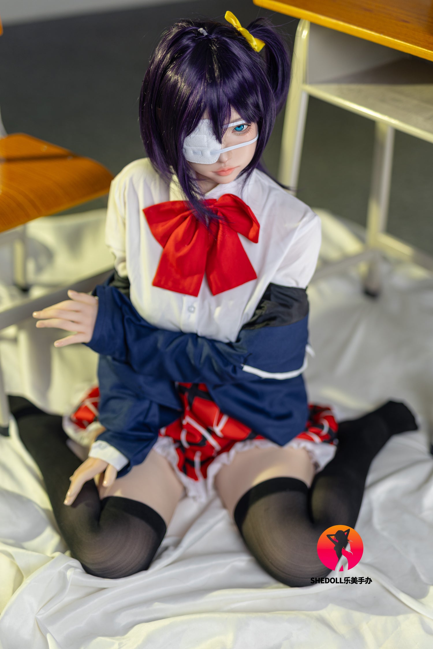 156cm / 5ft1.4 E-cup Anime Silicone Head Sex Doll - Takanashi Rikka