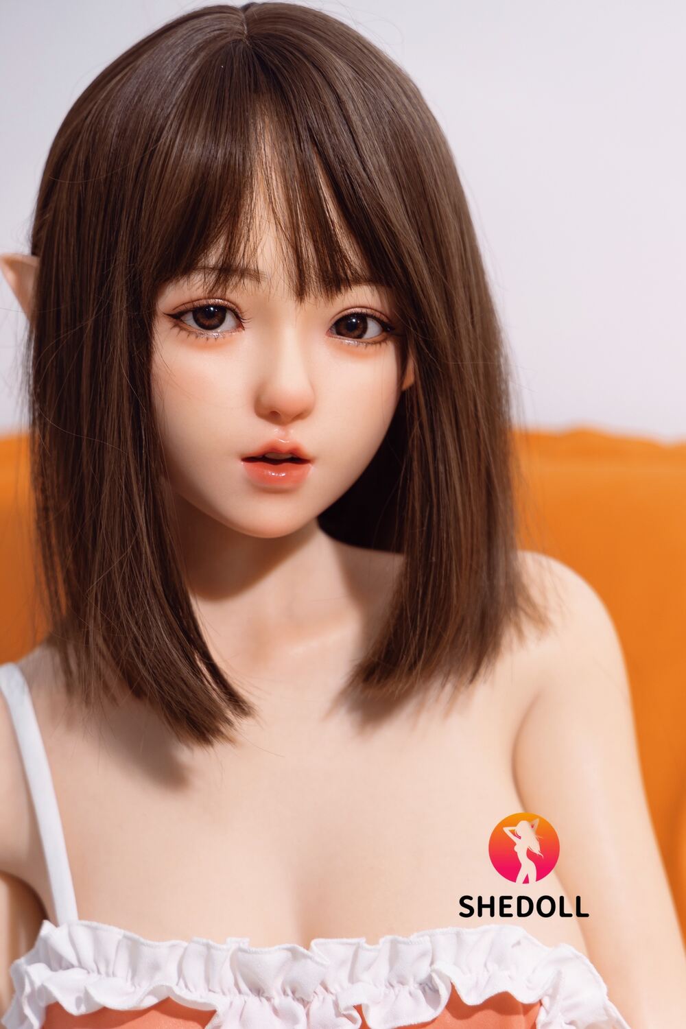 148cm/4ft10 C-cup Silicone Head Sex Doll – Erin