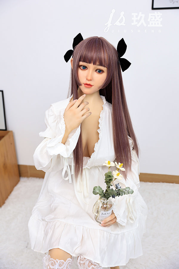 150cm/4ft11 D-cup Silicone Head Sex Doll -