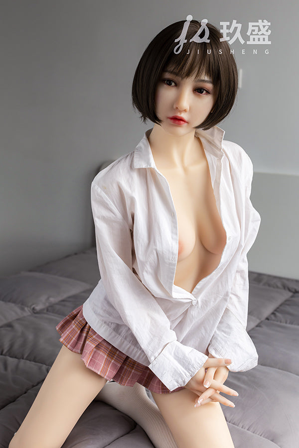 150cm/4ft11 C-cup Silicone Head Sex Doll - 