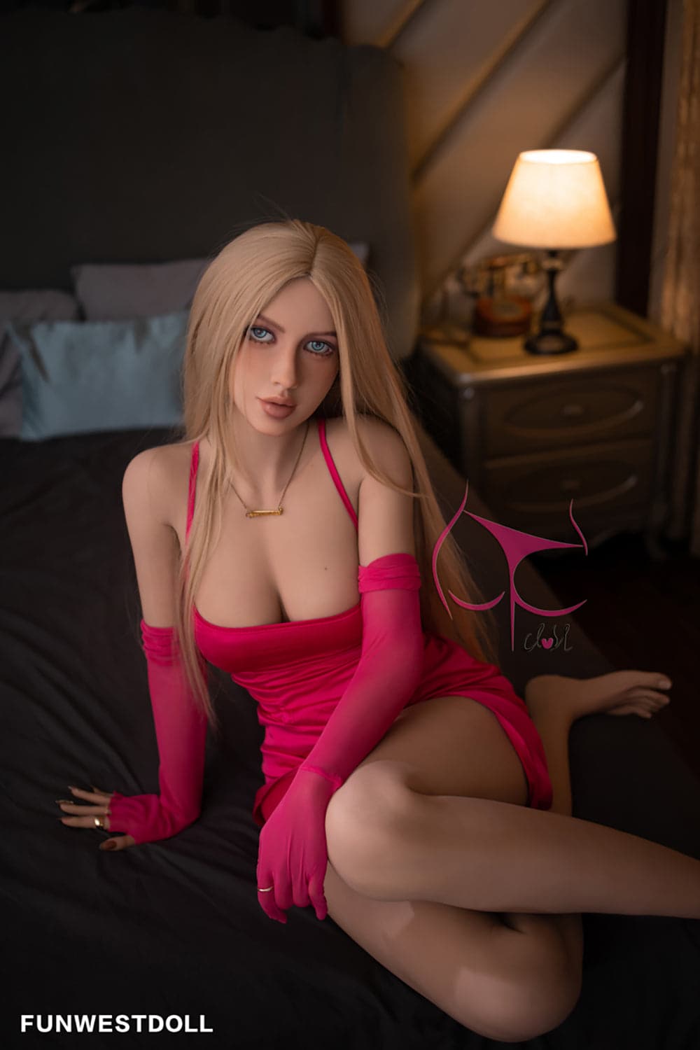 165cm/5ft5 C-Cup Sexy Blonde Small Boobs Sex Doll