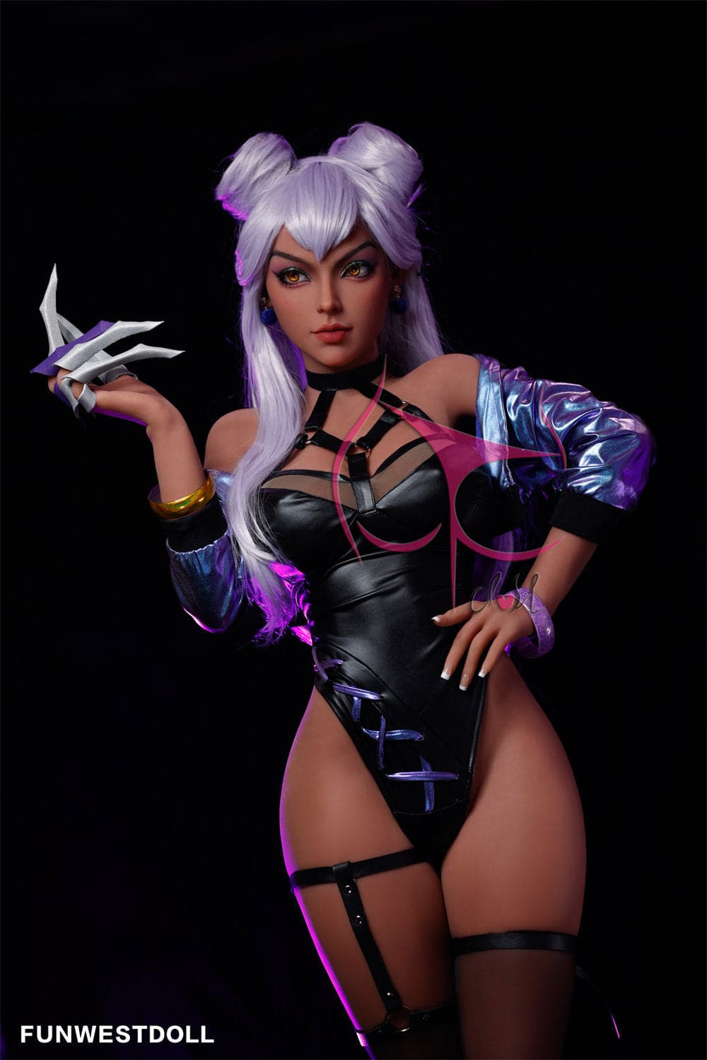 US In Stock - 155cm/5ft1 F-Cup League of Legends Agony’s Embrace Evelynn Sex Doll