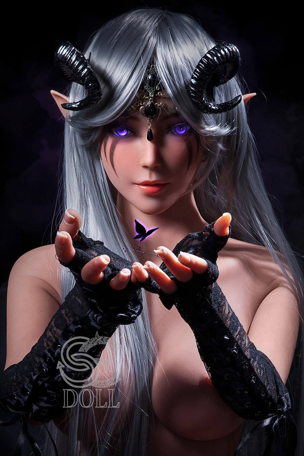 US In Stock-150cm/4 ft 11 in E-Cup Mysterious Night Elf Sex Doll