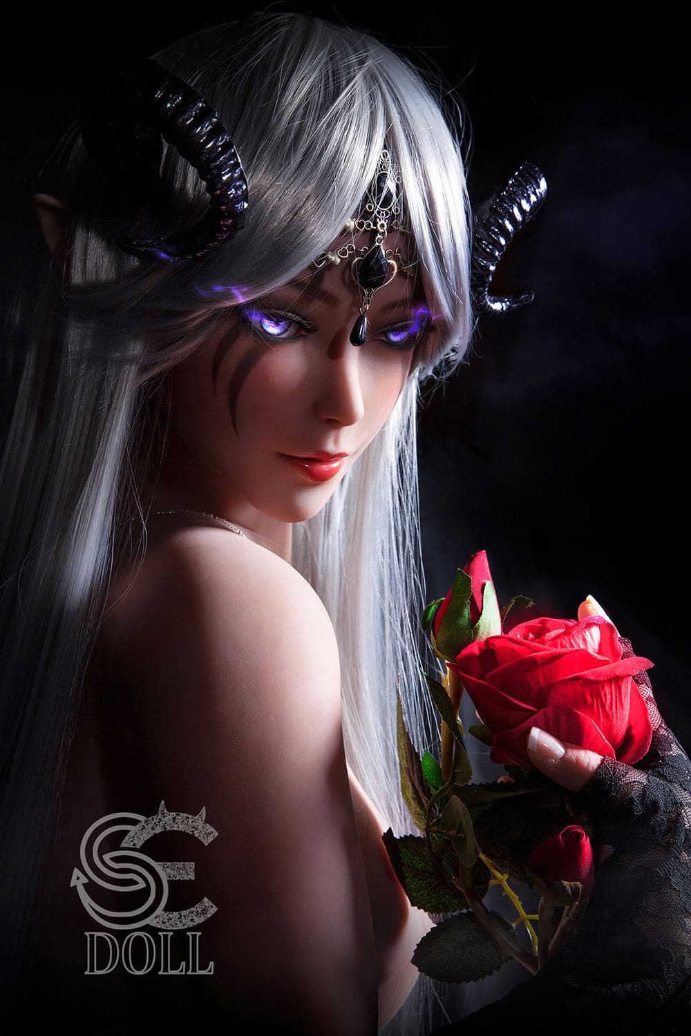 US In Stock-150cm/4 ft 11 in E-Cup Mysterious Night Elf Sex Doll