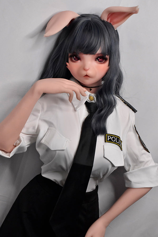 150cm/4ft11 Aida Rina Anime Silicone Furry Sex Doll